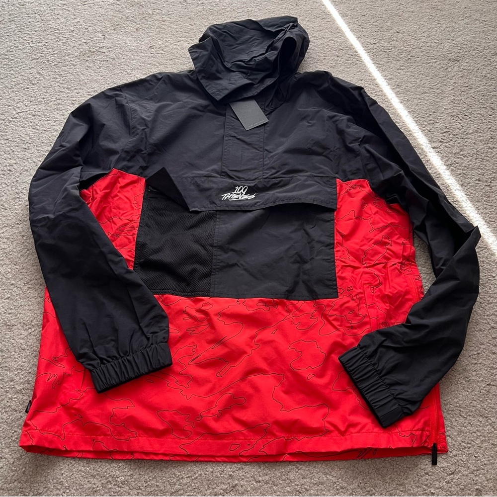 100 THIEVES MENS FOUNDATIONS WINDBREAKER! ✨